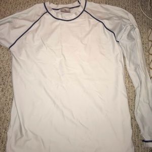 Hanna Andersson  white rash guard